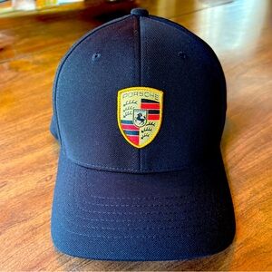 Porsche Flexfit Black Cap One Size